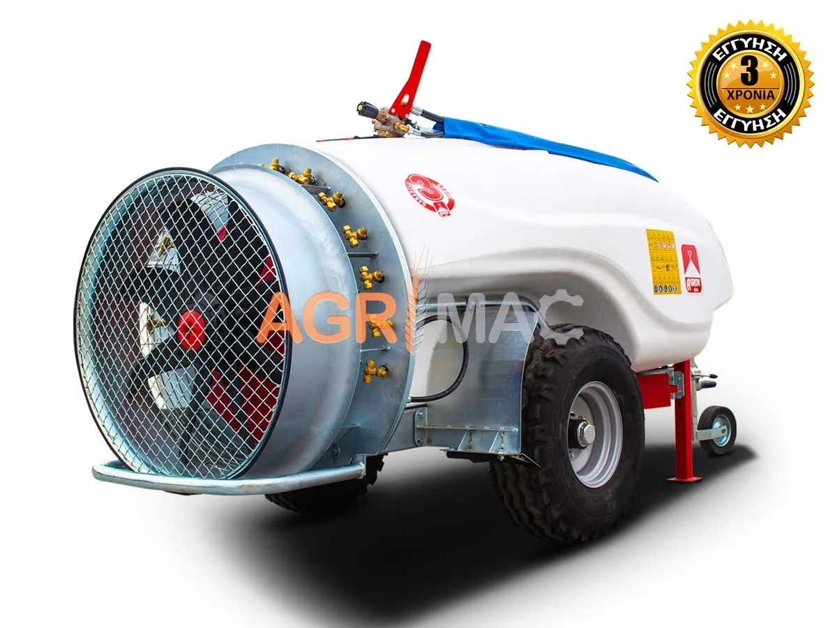 Trailed orchard mistblower 1000 L